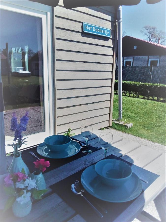 Het Dobbertje, Charmant Houten Huisje Sint Maartensvlotbrug Dış mekan fotoğraf
