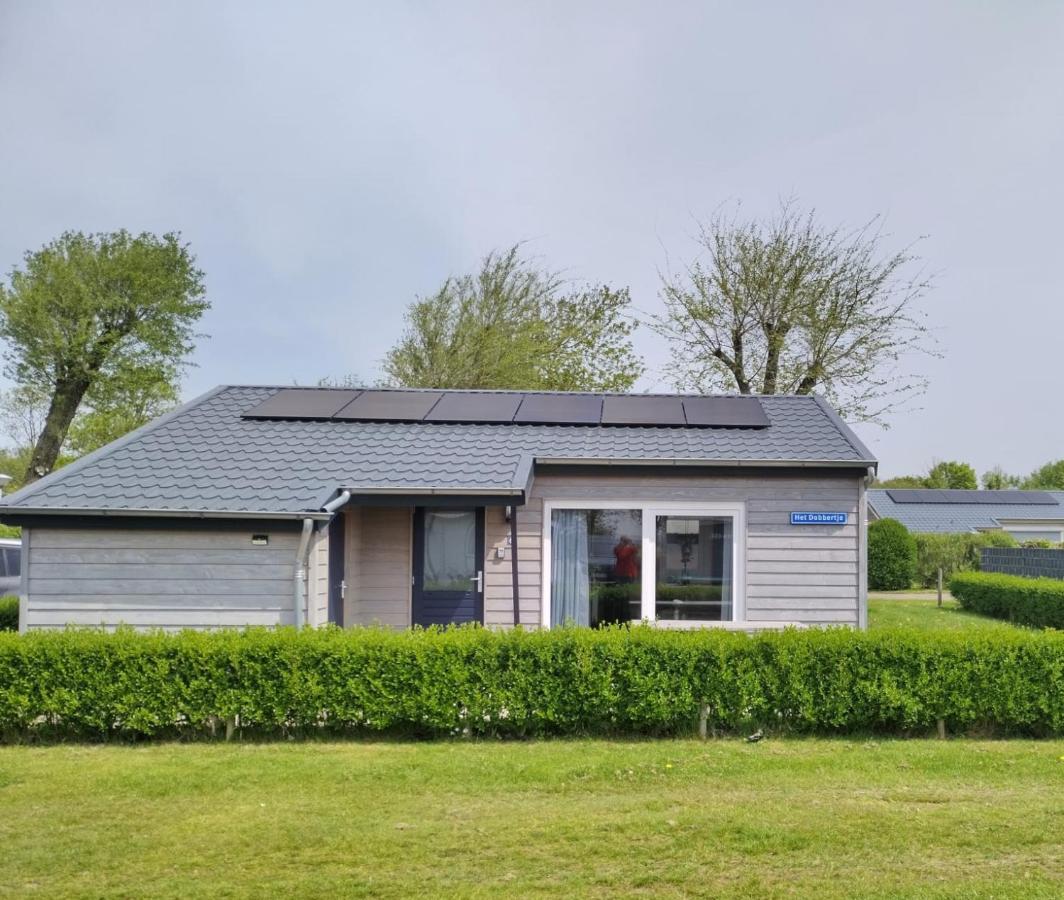 Het Dobbertje, Charmant Houten Huisje Sint Maartensvlotbrug Dış mekan fotoğraf